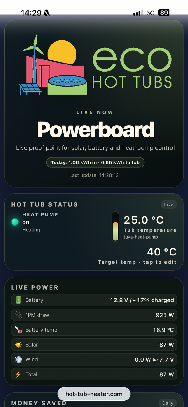 An app that knows your tub better than you do.