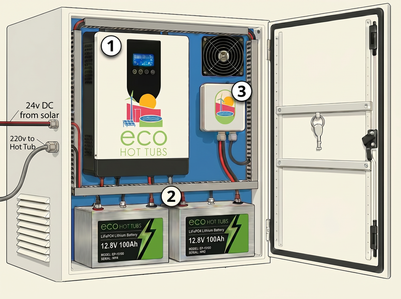 Power control, storage and protection in one box.